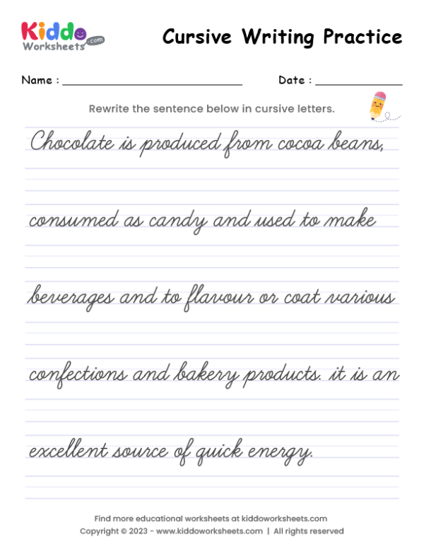 10 Cursive Correct The Sentences Worksheets Made By Teachers 