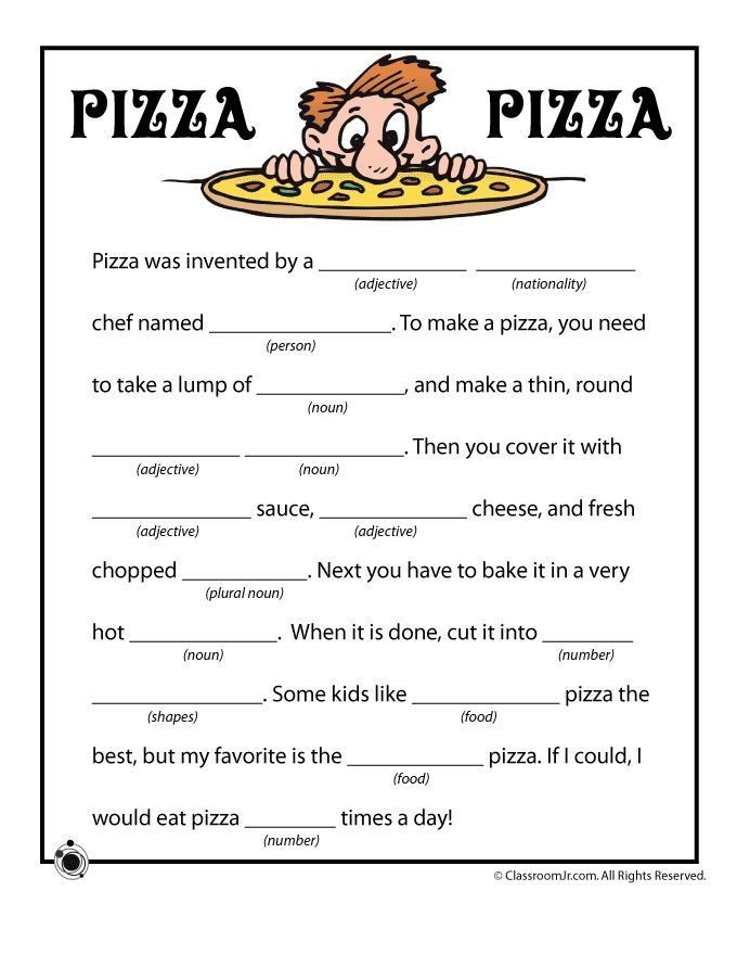 20 Mad Libs Printable Worksheets Printable Mad Libs