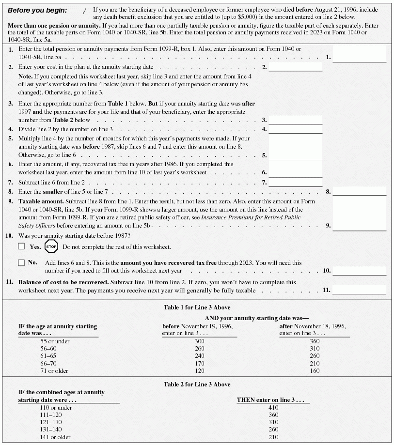 2014 2024 Form IRS Instruction 1040 Line 20a 20b Fill Online 
