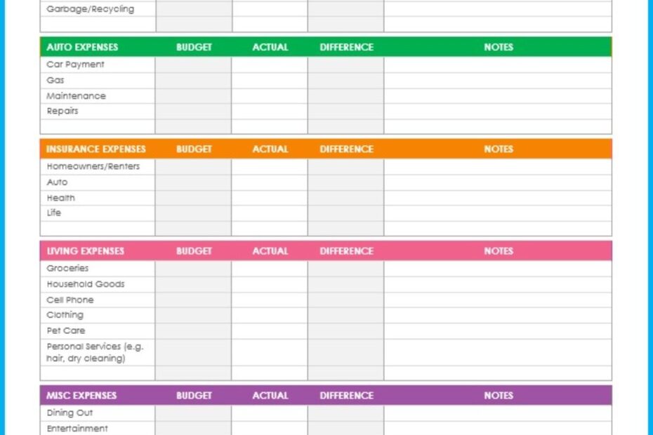 27 Free Printable Budget Templates To Use In 2024 Worksheets Library