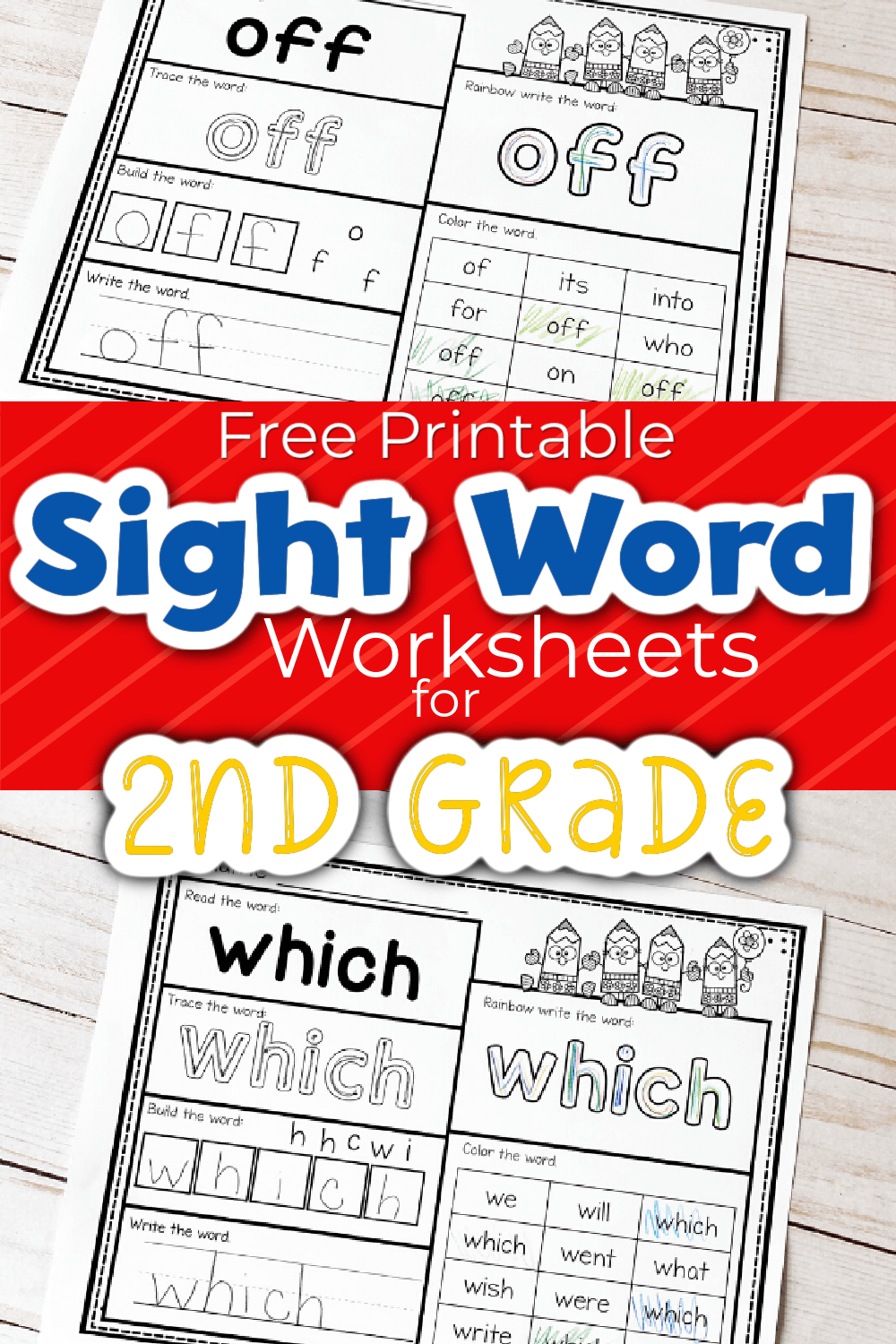 2Nd Grade Printable Worksheets