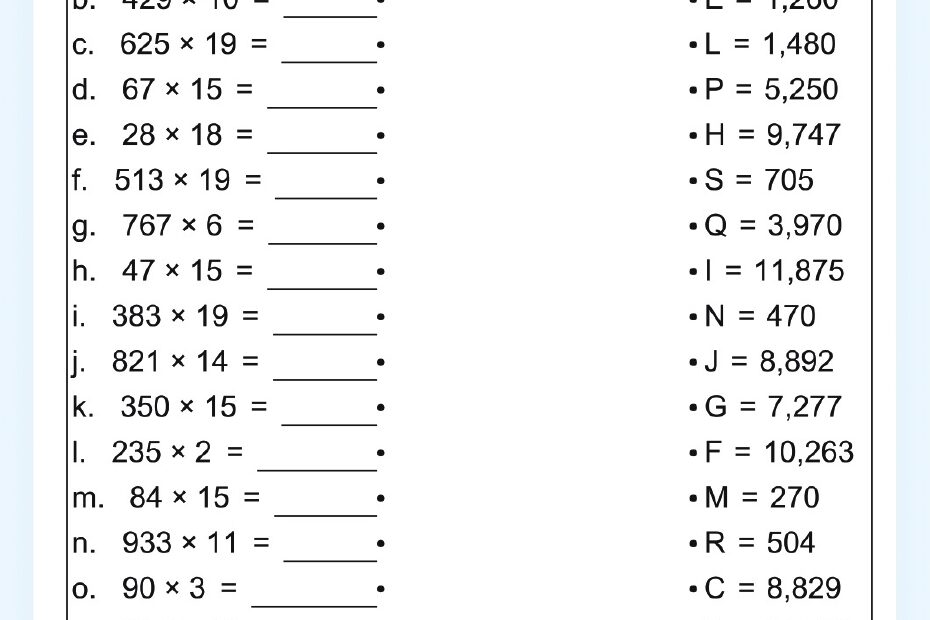 5th Grade Printable Worksheets Printable Worksheets