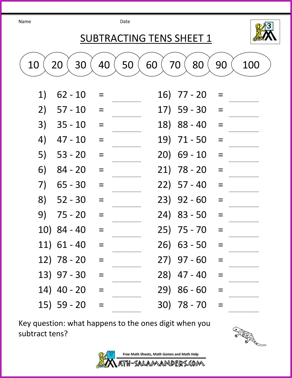 6Th Grade Math Printable Worksheets Printable Words Worksheets