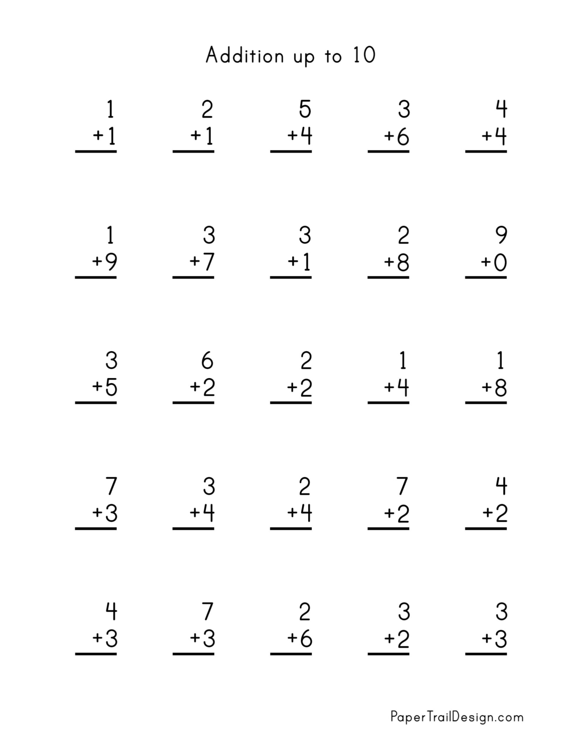 Addition Worksheets Free Printable Worksheets Worksheetfun Images