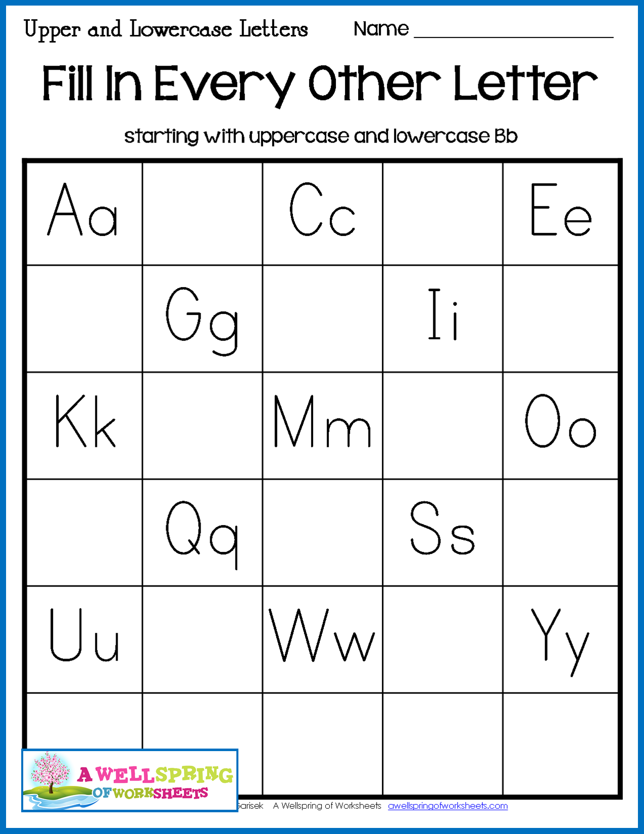 Alphabet Sequencing Worksheets AlphabetWorksheetsFree