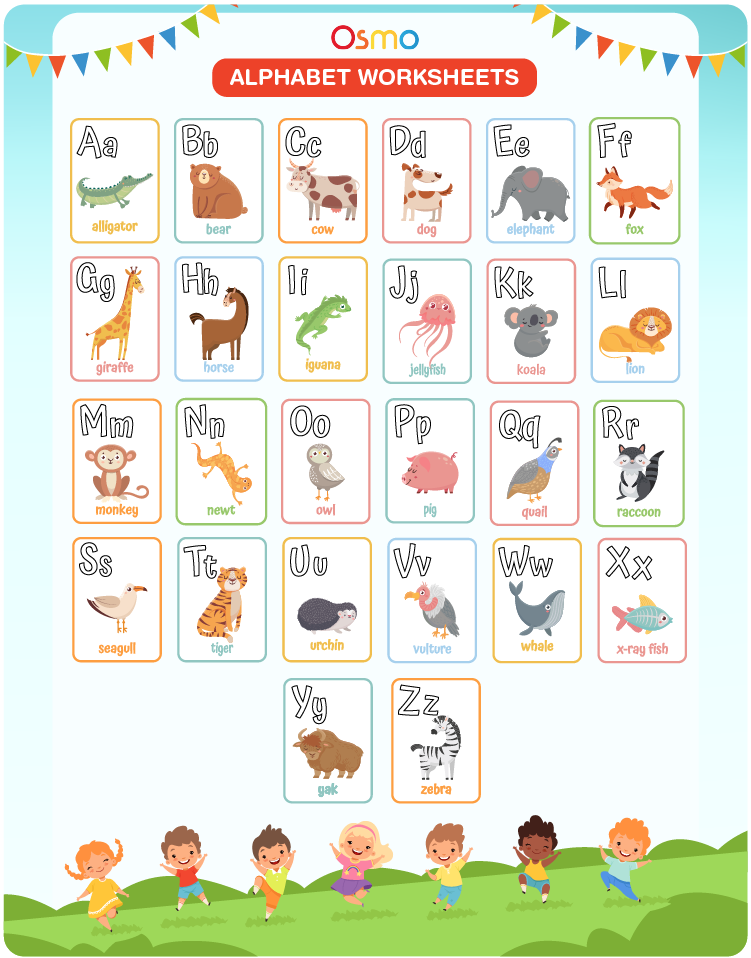 Alphabet Worksheets Free Kids Printable Kids Activities Blog 