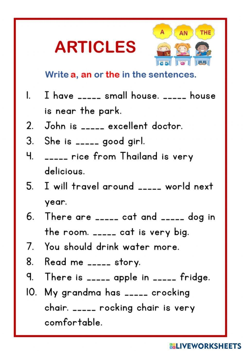 Articles A The The Worksheet Live Worksheets Worksheets Library