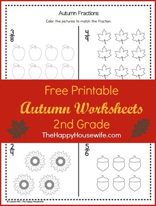 Autumn Worksheets Free Printables The Happy Housewife Home Schooling