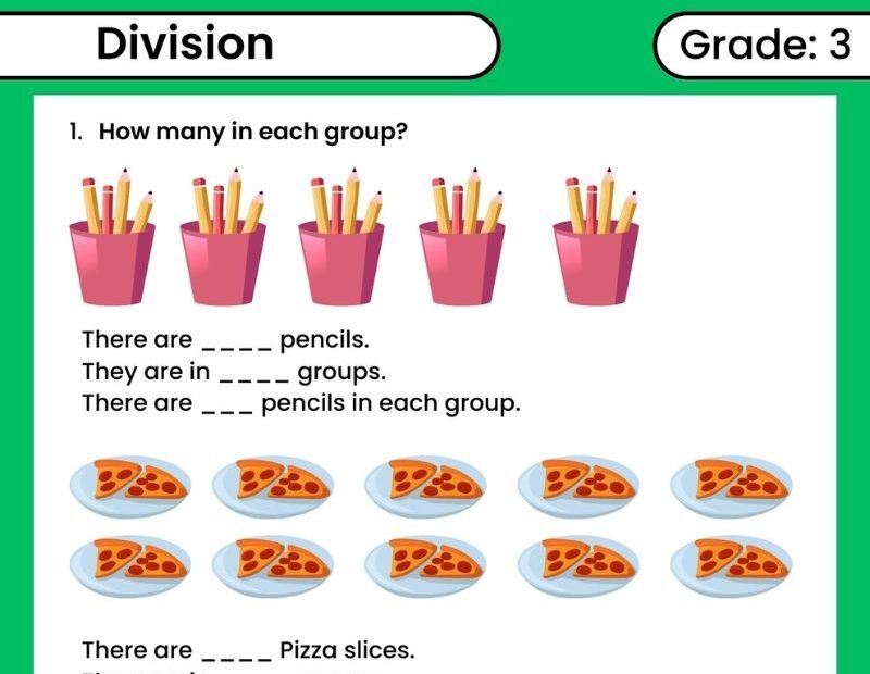 Basic Division Worksheets Free Printable Worksheets Library