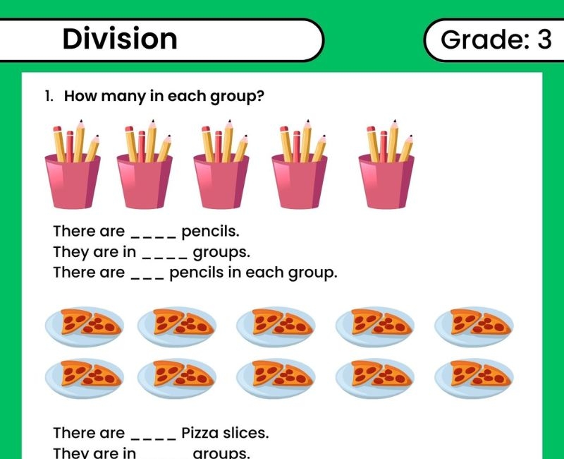 Basic Division Worksheets Free Printable Worksheets Library