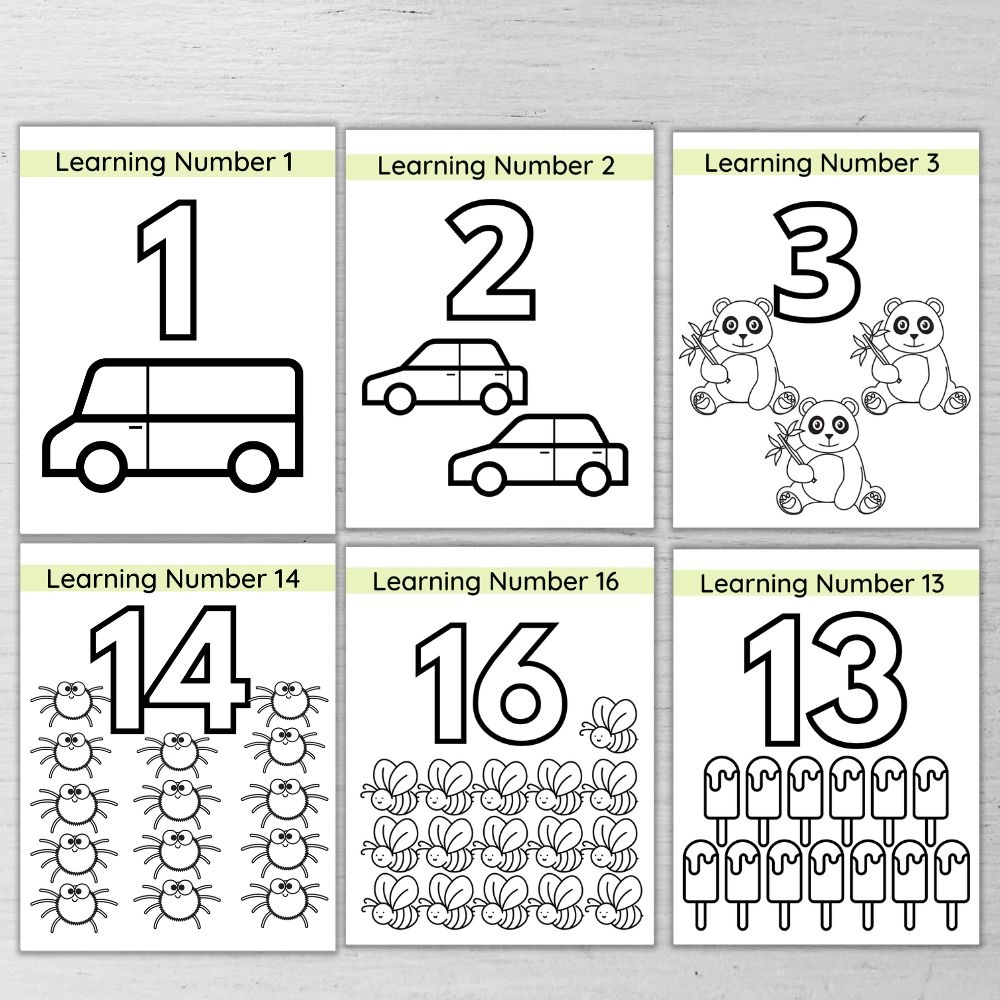 Basic Math Worksheets For 3 To 4 year olds Helloprintable