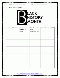 Black History Worksheets Worksheets Library