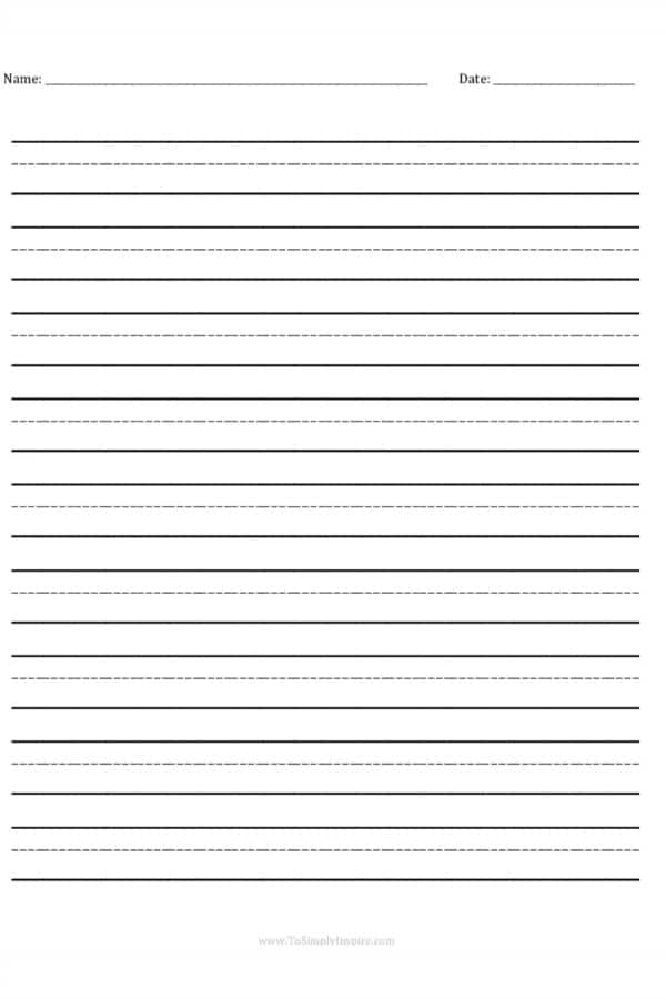 Blank Handwriting Sheets Printable Handwriting Worksh Vrogue co