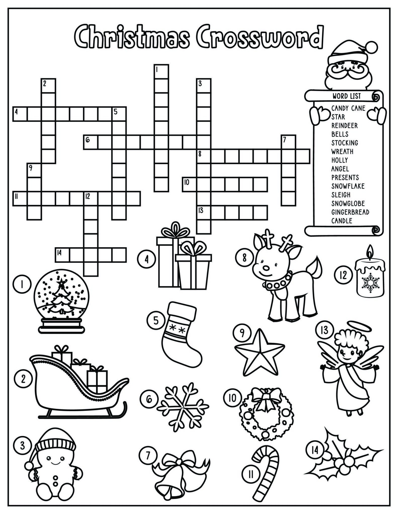 Christmas Activities Printable Worksheets