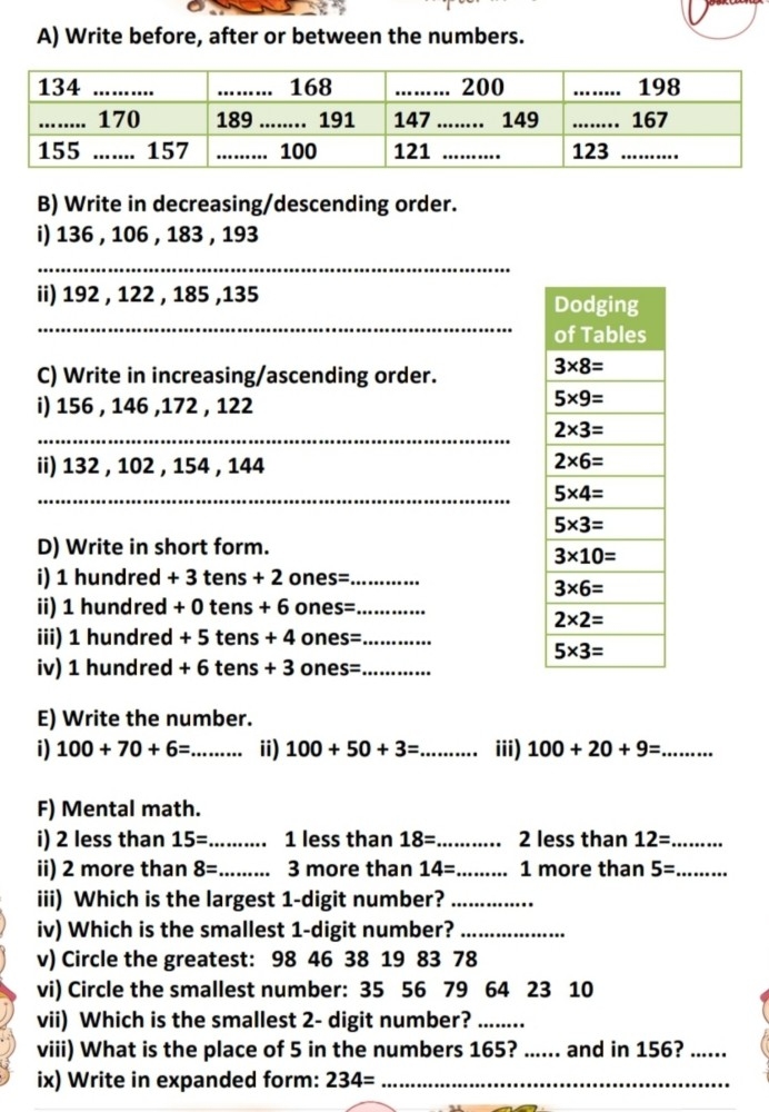 Class 1 Math Worksheets Practice And Learn Worksheets Library Class 1 Math Worksheets Practice And Learn Worksheets Library