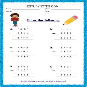 Class 4 Maths Subtraction Fill In The Missing Number Worksheet 3 Class 4 Maths Subtraction Fill In The Missing Number Worksheet 3
