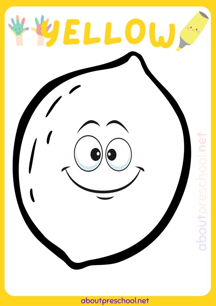 Color Yellow Worksheets For Kindergarten 4 Kindergarten Worksheets 