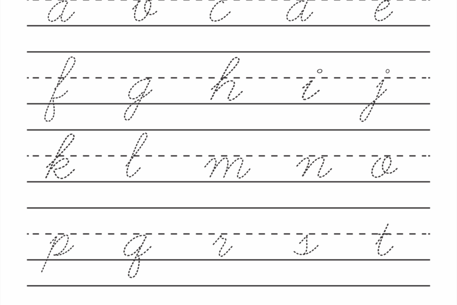 Cursive Writing Practice Printable Worksheets Printable Worksheets