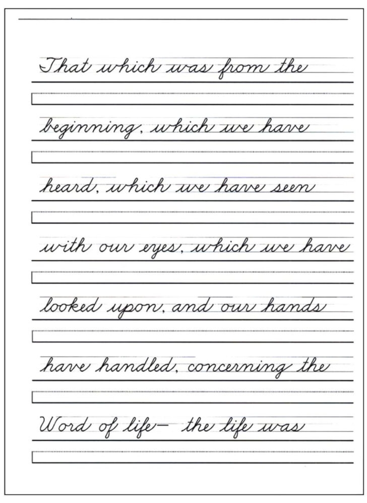 Cursive Writing Teaching Methods Handwriting Worksheets