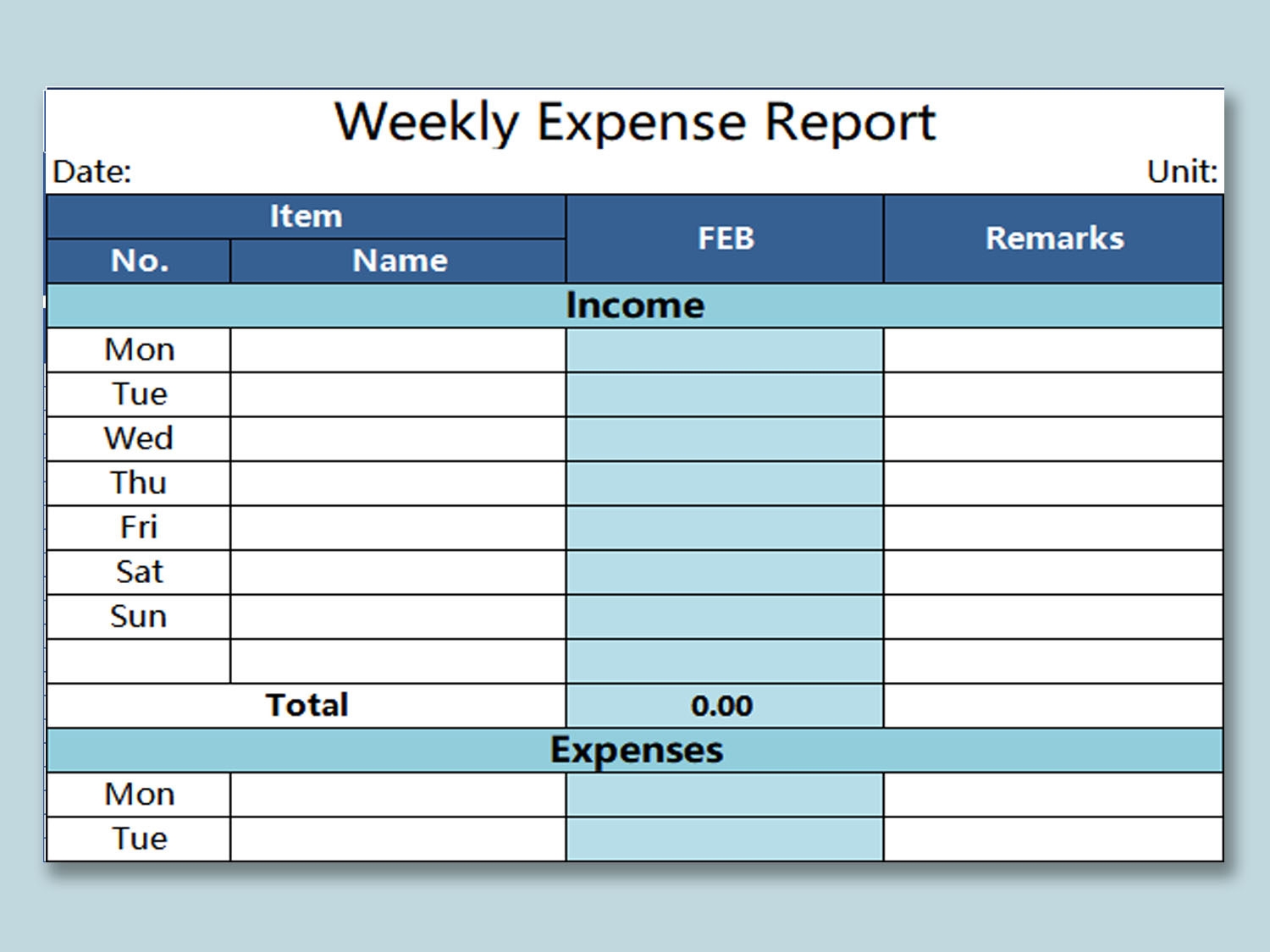 Daily Income And Expense Excel Sheet Free Download Indian Buckspase