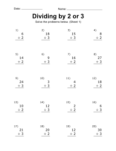 Division Worksheets Problems Free Printable Math Drills Free 