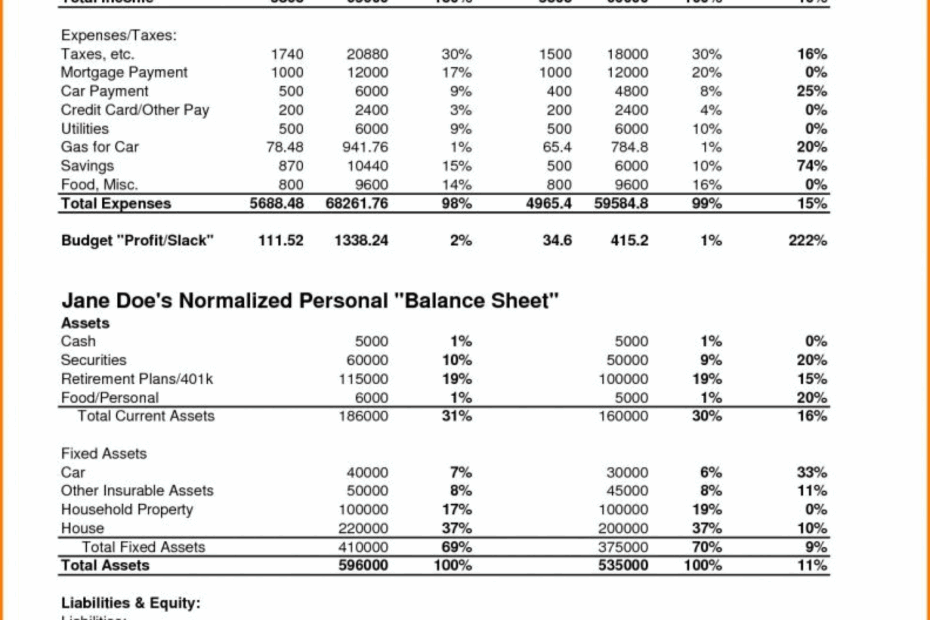 Excel Spreadsheet Balance Sheet With 024 Template Ideas Profit And Loss