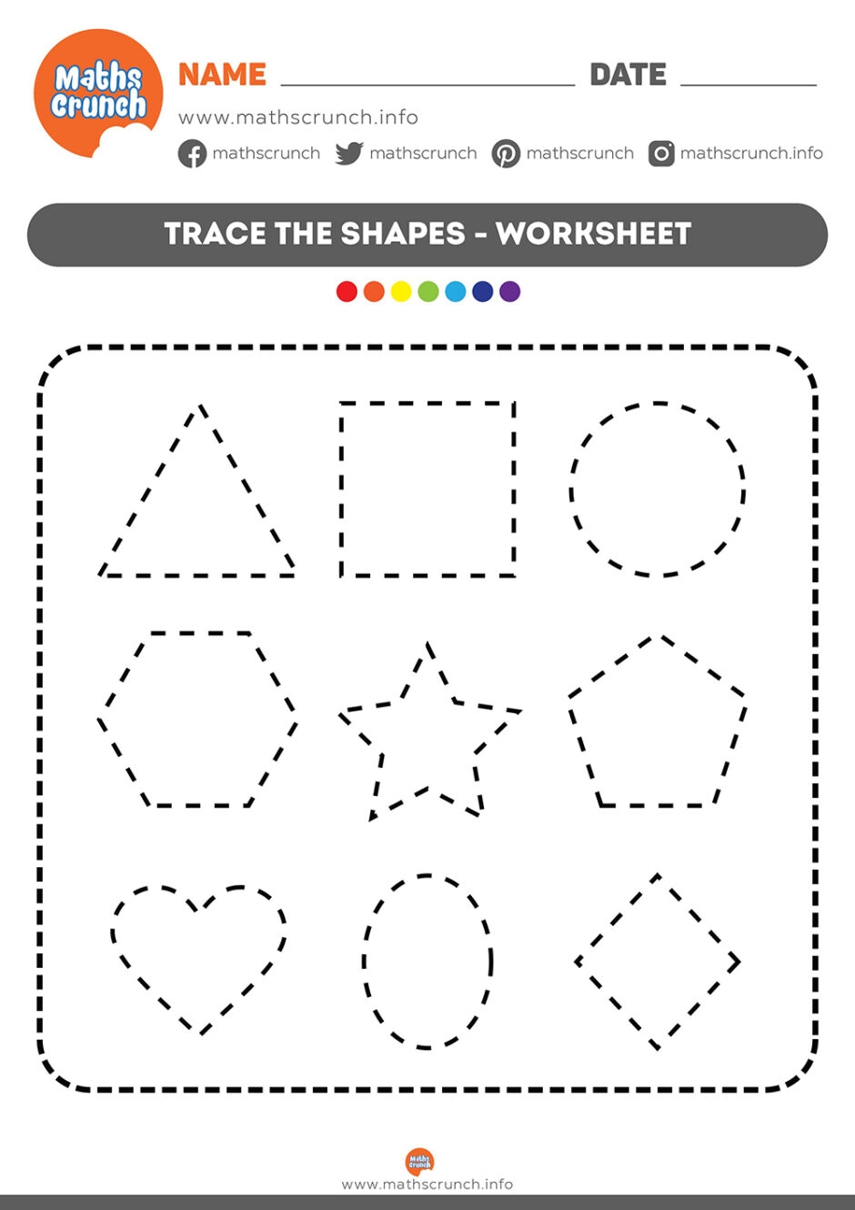 Explore Fun And Educational Free Printable Shapes Worksheets For Kids 