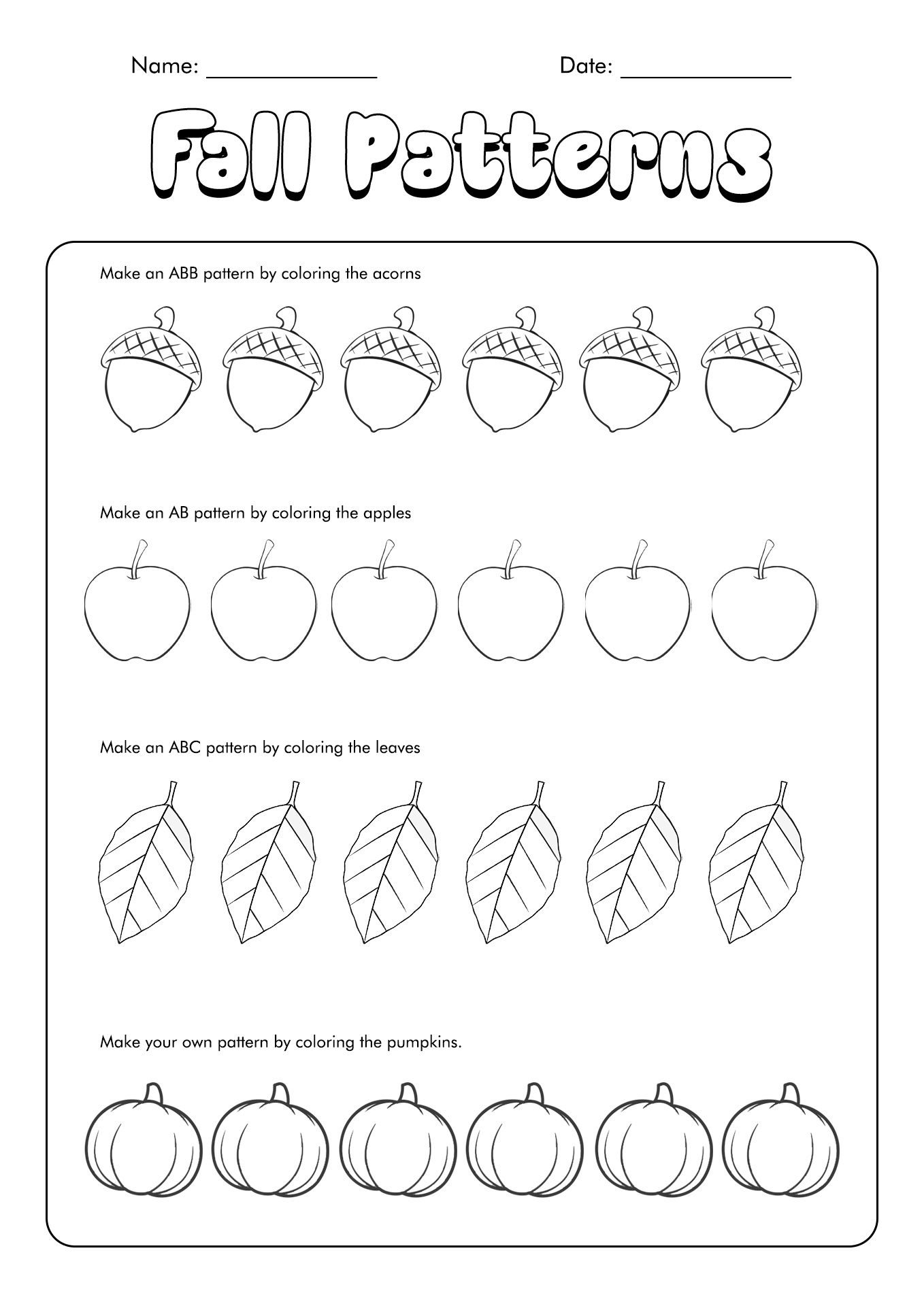 Fall Preschool Worksheets Free Printable Free Printab Vrogue co