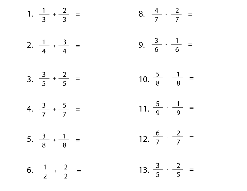 Fraction Practice Worksheet Worksheets Worksheets