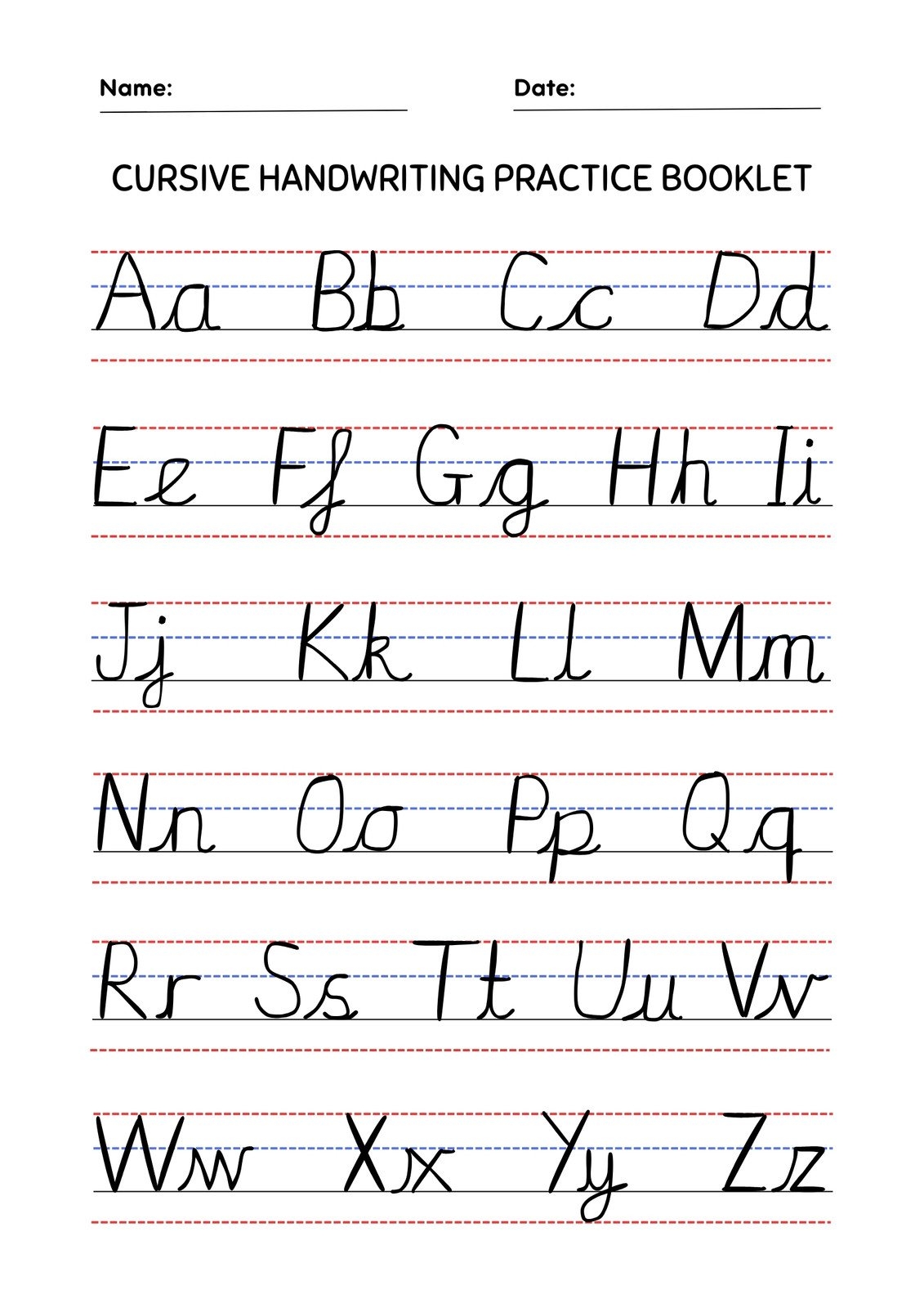 Free Cursive Worksheet Printable Download Free Cursive Worksheet 