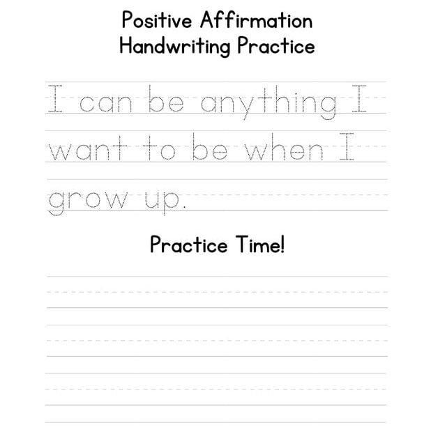 Free Free Printable Blank Handwriting Worksheets For Kindergarten