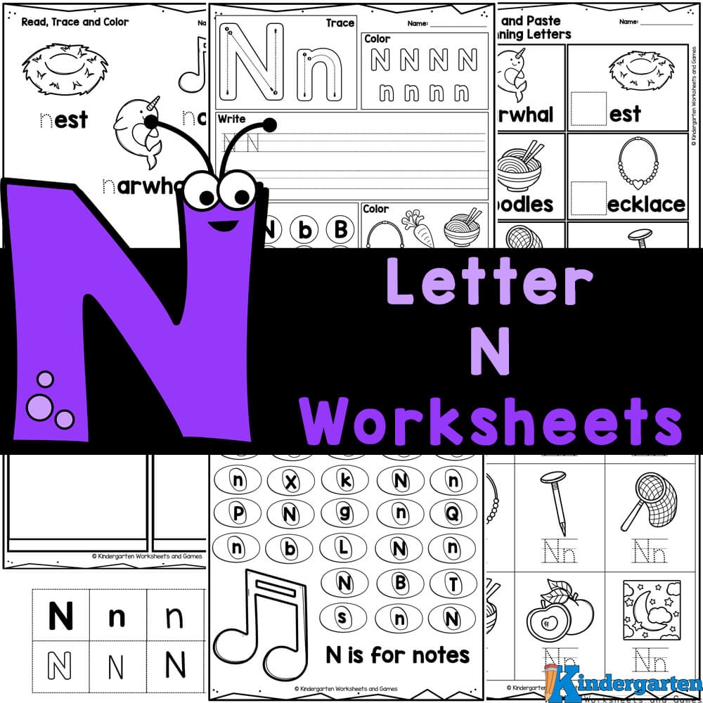 Free Free Printable Kindergarten Worksheet Letter Download Free Free 