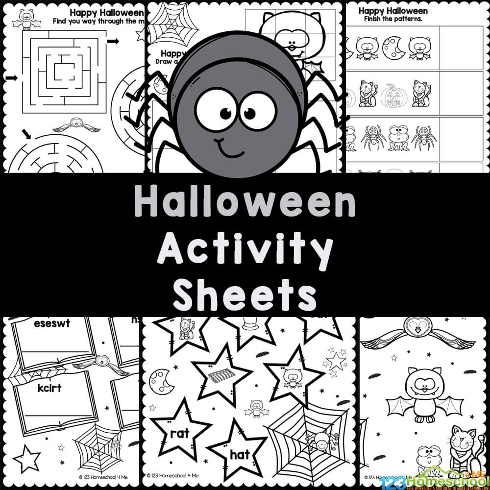 Free Halloween Worksheets 14 Free Halloween Printables Bostitch