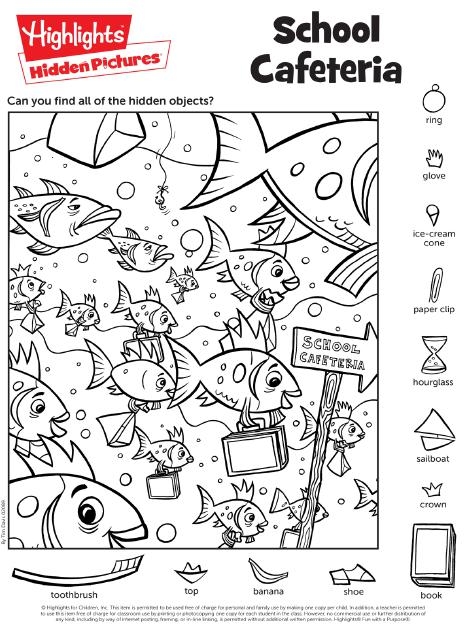 Free Highlights Hidden Pictures Printable Worksheets Download Free 