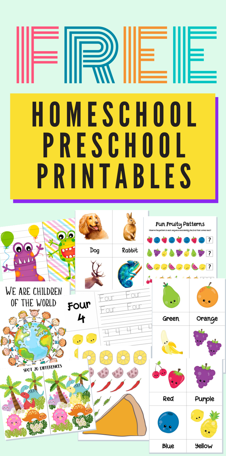 Free Homeschool Printable Worksheets Printable Worksheets