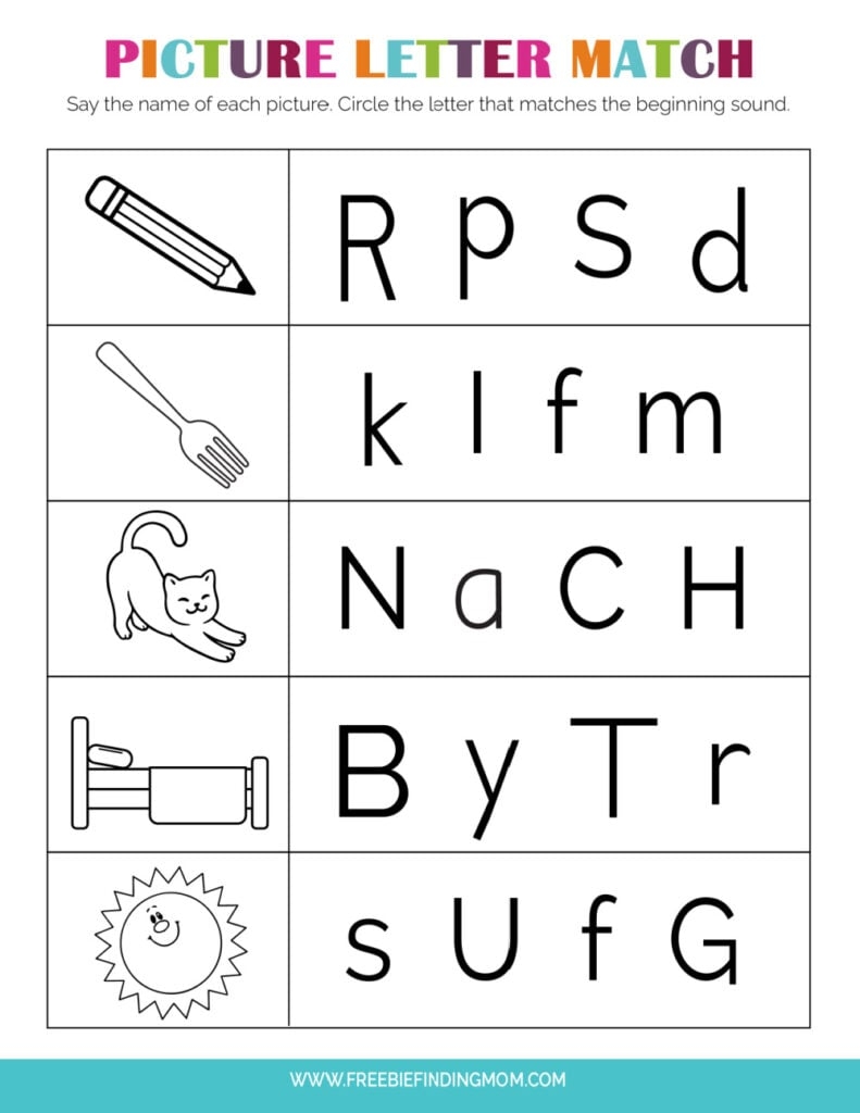 Free Kindergarten Worksheet Printables Free Download Free Kindergarten 