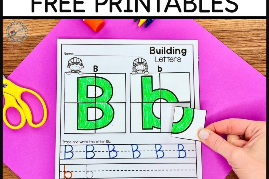 Free Letter B Worksheets For Kindergarten Infoupdate