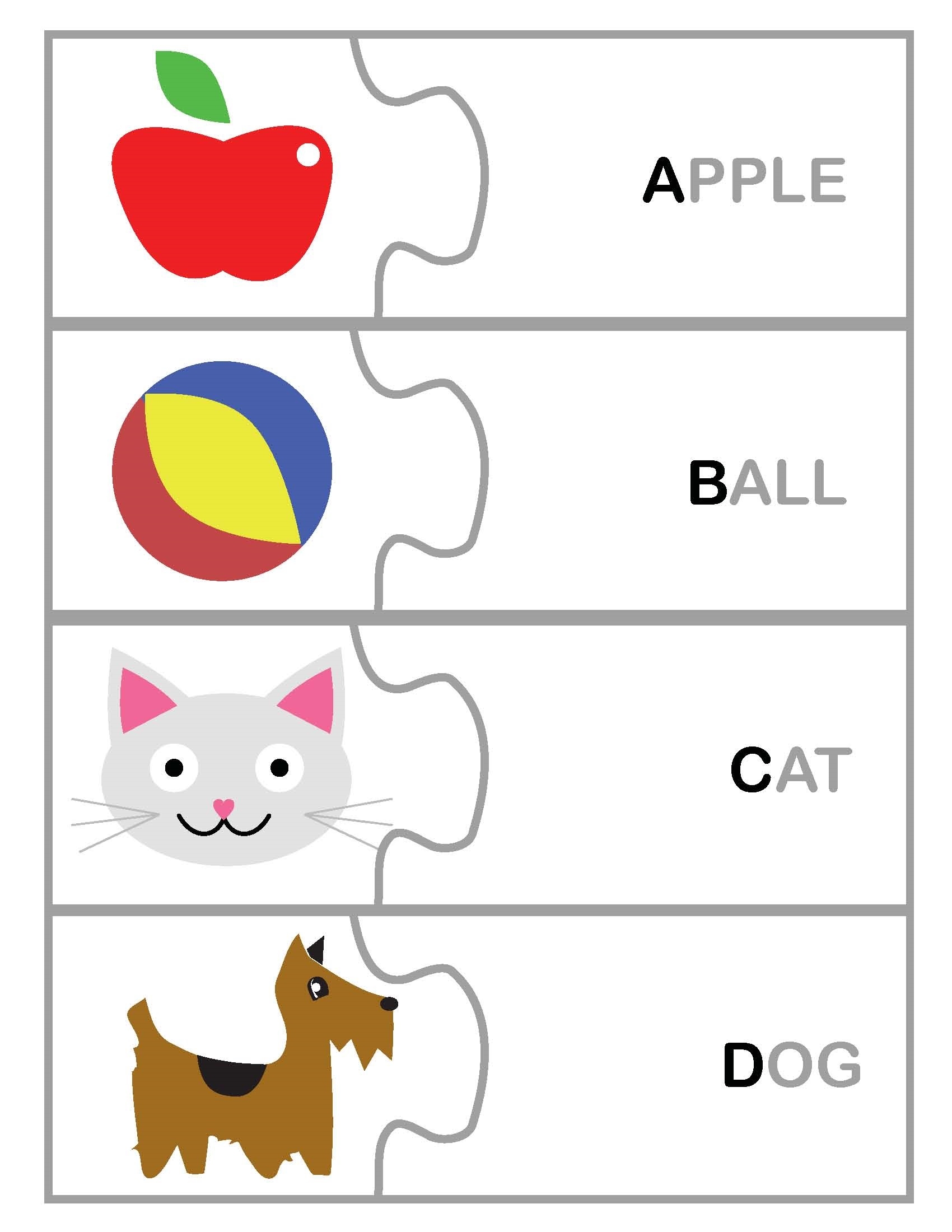 Free Pre K Printable Worksheets