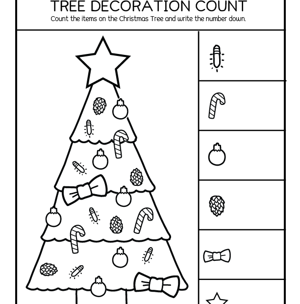 Free Preschool Christmas Activity Sheets