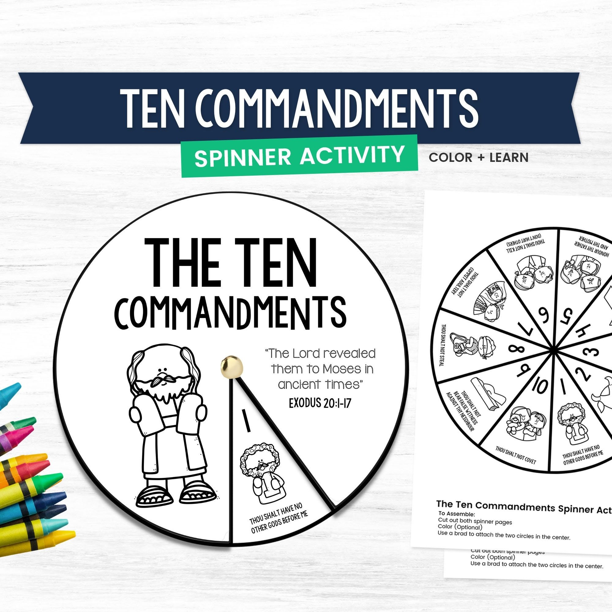 Free Printable 10 Commandments Printable Worksheets Farm1 fieldagent