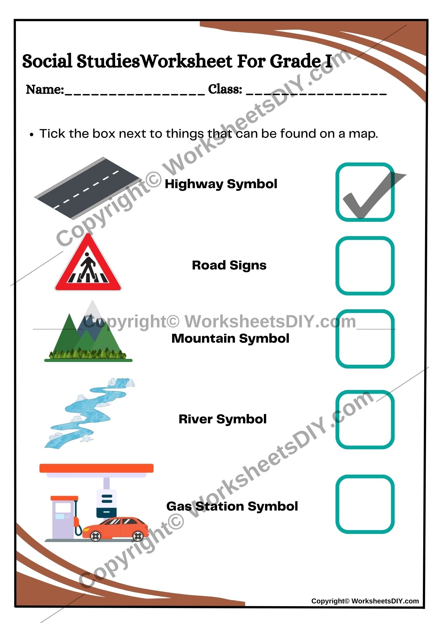 Free Printable 1st Grade Social Studies Worksheets Worksheets Library
