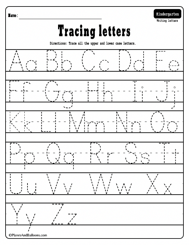 Free Printable Abc Tracing Worksheets