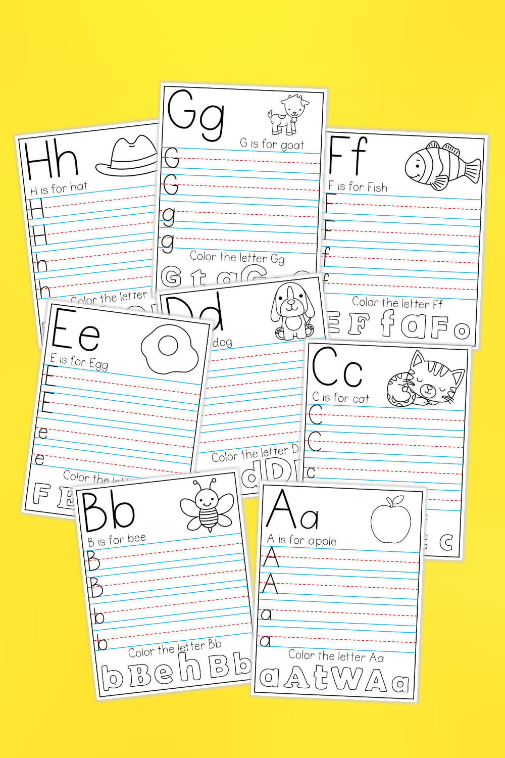 FREE Printable Alphabet Tracing Worksheets Mom Wife Busy Life 