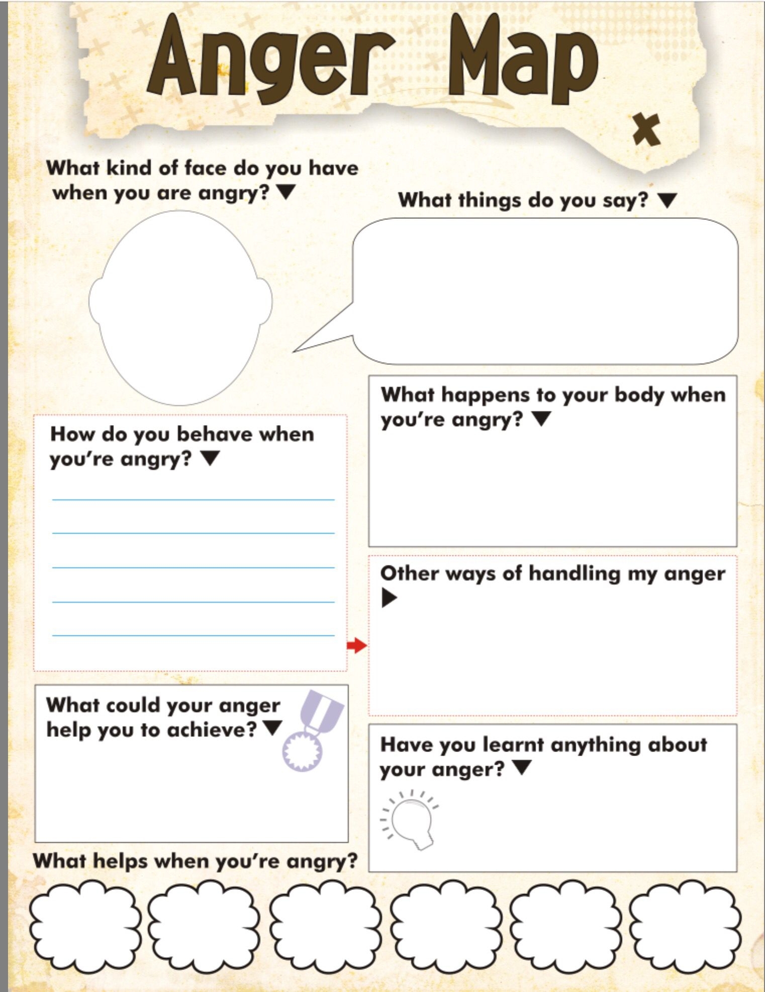 Free Printable Anger Management Worksheets Printable Worksheets