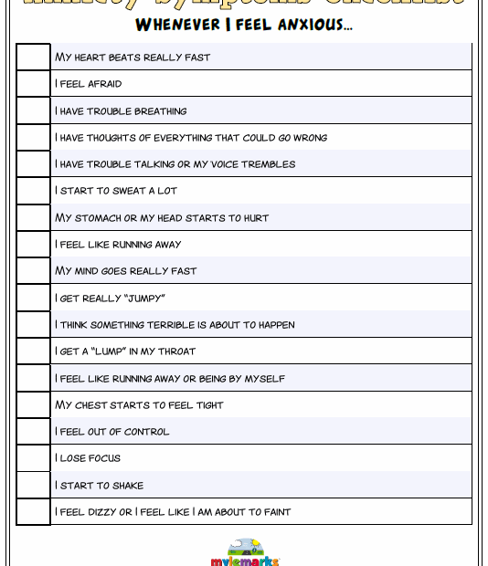 Free Printable Anxiety Worksheets For Adults Printable Worksheets