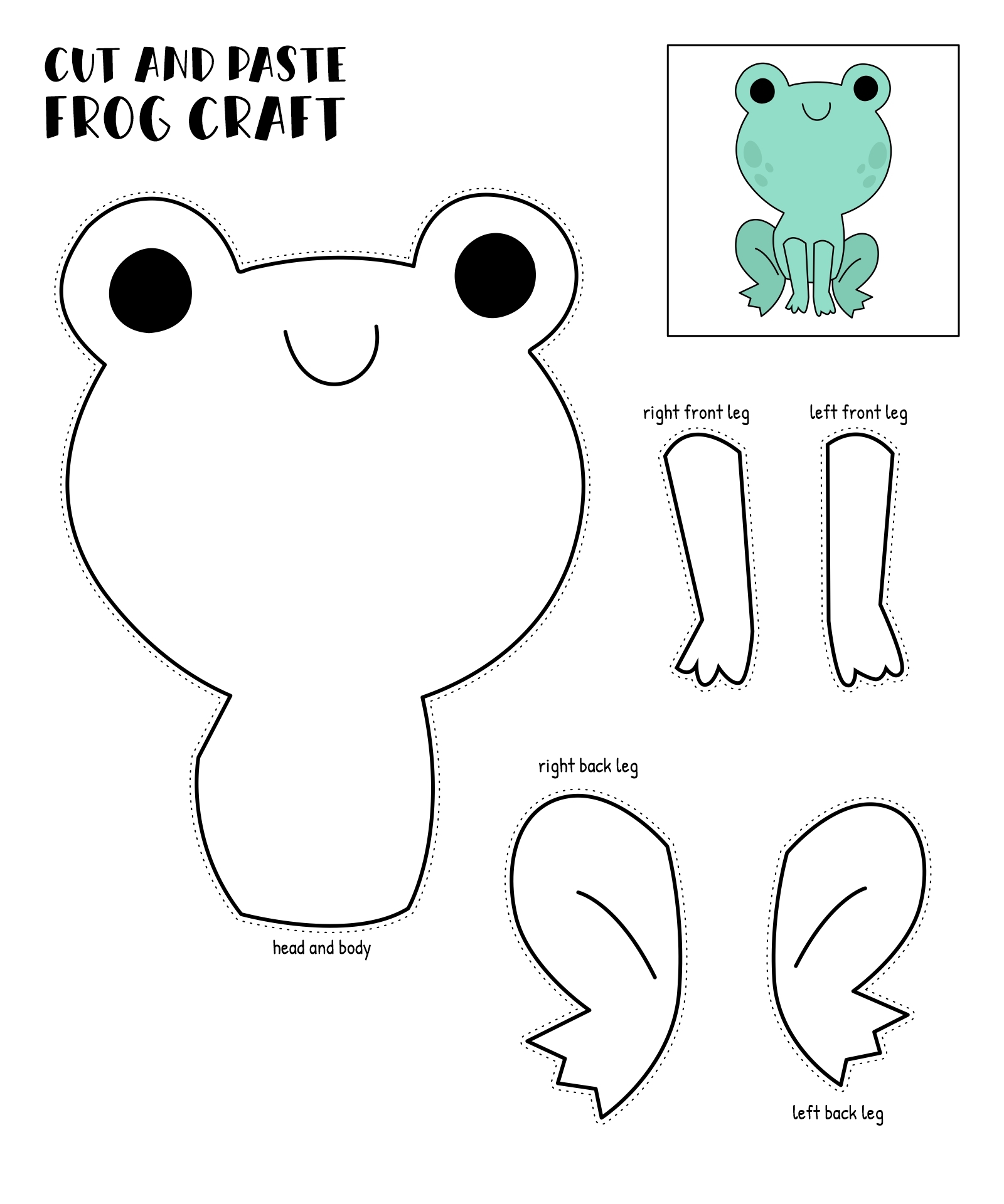 Free Printable Arts And Crafts Worksheets Pdf