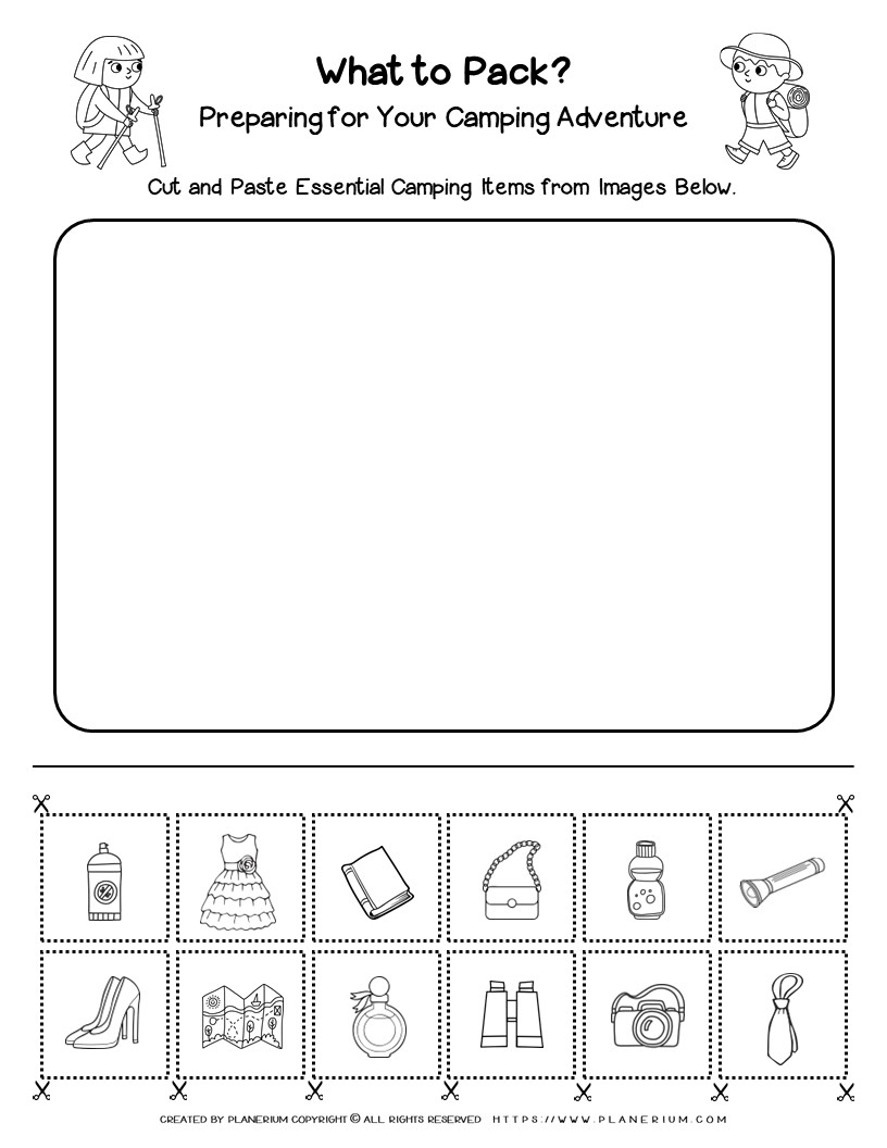Free Printable Camping Activities Printable Word Searches 