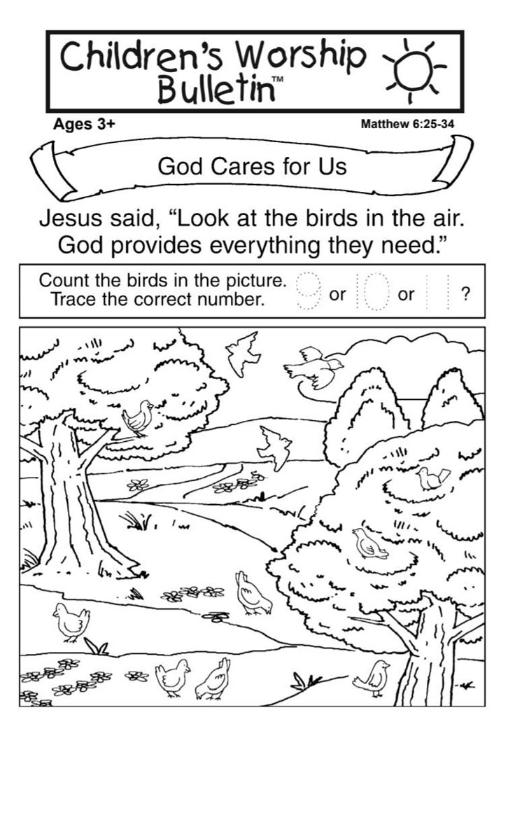 Free Printable Childrens Church Bulletins Free Printable