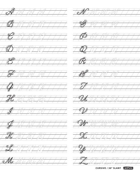 Free Printable Cursive Worksheet Worksheets Library