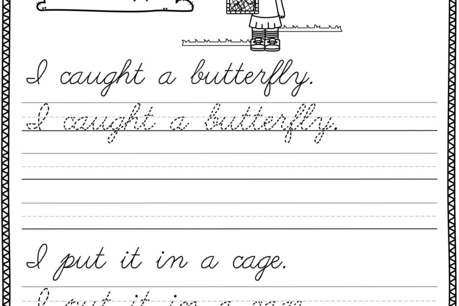 Free Printable Cursive Worksheets Printable Worksheets